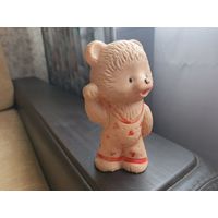 Резиновая игрушка СССР Мишка.