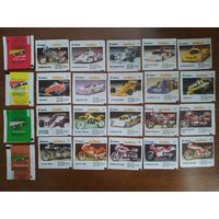 Вкладыши от жвачки Bombibom. Бомбибом. 2 серия Полная коллекция 90шт!!!