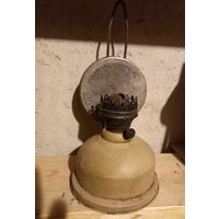 Керосиновая лампа СССР,  керосинка рабочая