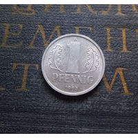 1 пфенниг 1983 (A) Германия ГДР #22 AU