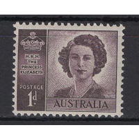 Австралия /Australia 1947** Принцесса Елизавета  Мi#182