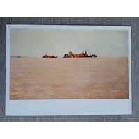 1960. соцреализм. Крутцов. Хлеб целины