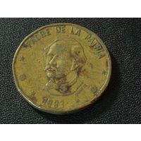 Доминикана 1 песо 1993 г.