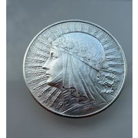 5 злотых 1932 г.  Польша.   Ядвига.  СЕРЕБРО.