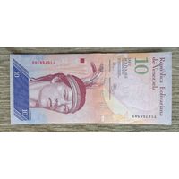 Werty71 Венесуэла 10 боливаров 2011 UNC банкнота
