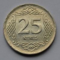 Турция, 25 куруш 2009 г.