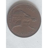 1 пенни 1947 великобритания