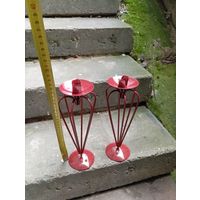 Подсвечники металл, цена за все