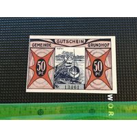 Германия-нотгельд    50    пфенингов Grundhof 1921