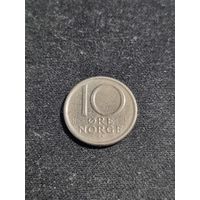 Норвегия 10 эре 1985
