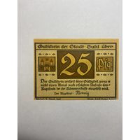 25 пфенингов (нотгельды) г. Германия.-1012