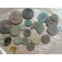 Остатки монет