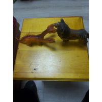 Собачка и чудо трехголовое.