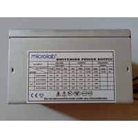 ATX блок питания Microlab M-ATX-350W для ретро-систем