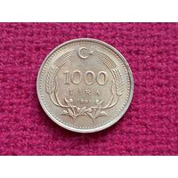 Турция 1000 лир 1991 г.