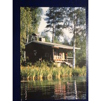 Календарик 2002 г.  Олимпос.  Парение веником, банный массаж.