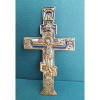 Поморский крест, 6 эмалей, 6х10,3 см.