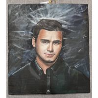 Живопись на доске "Николай Соболев"