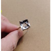 Колечко СССР, серебро 875 с большим камнем, без МЦ!!