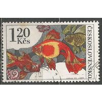 Чехословакия. Золотая рыбка. 1975г. Mi#2262.