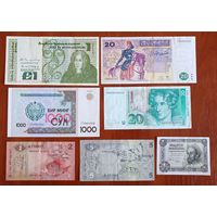 Лот банкнот + ALGERIA 10 Nouveaux Francs 1959 + GREECE 1.000 Drachmai 1935