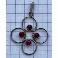 Кулон. Серебро, звезда 916.