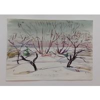 Акварель 17х25