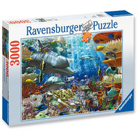 Ravensburger(Германия) Паззл 3000 Подводный мир  элементов+коврик для сборки паззлов