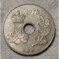Дания 25 эре, 1973 (14-8-1)