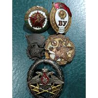 Значки ссср 5шт