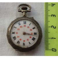 Редкие ЧАСЫ СЕРЕБРО старинные КАРМАННЫЕ царские красивые механизм 2