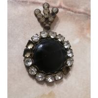 Старая подвеска кулон. Латунь