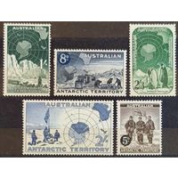 Австралийские антарктические территории, 1957-59г. SG1-5 MLH