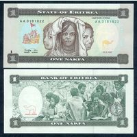 Эритрея 1 Накфа 1997 год, UNC