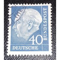 Лот 216 Германия (1956) Профессор, доктор Теодор Хойс 1-й президент Германии DE260