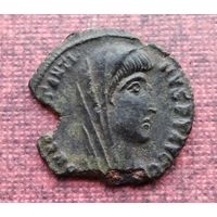 Римская империя до нач. V века, фоллис. Посмертная монета Константина I Великого (306-337 гг.) _31