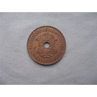 Новая Гвинея 1 пенни 1938 год Георг VI Мандатная территория (1929-1945)