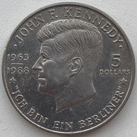 Ниуэ 5 долларов 1988 г. Джон Ф. Кеннеди