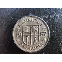 Маврикий. 1 рупия, 1987. С 20 копеек. Распродажа коллекции. Смотрите другие лоты.