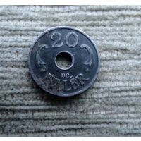 Werty71 Венгрия 20 филлеров 1941 геллеров