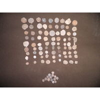 Пломбы разные Российская Империя и не только 80 шт.С рубля.