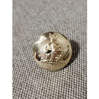 Большая армейская пуговица Великобритания лёгкий металл обмен