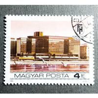 Марка Венгрия 1981 год Архитектура