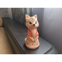 Резиновая игрушка СССР. Лиса.