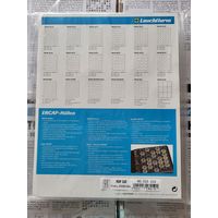 Листы для монет ENCAP SLABS, ENCAP CHAMP! Под слабы и кроненпробки! Целая упаковка! Leuchtturm! Пачка 2 шт! Германия, Лёйхтурм, Leuchtturm! ВОЗМОЖЕН ОБМЕН!