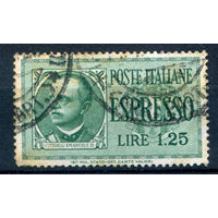 Италия (Королевство) - 1932г. - король Виктор Эммануил III, экспресс - 1 марка - полная серия, гашёная [Mi 414]. #1-It-20-A-2