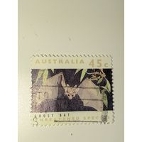 Австралия год 1992.  посвященная  Призрачный листонос