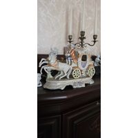 Статуэтка фарфор Карета германия