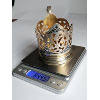 Подстаканник  серебро 875пр. '' Кубачи''