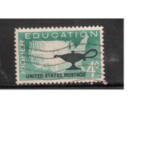 США-1962, (Мих.835) , гаш. , Образование(одиночка),